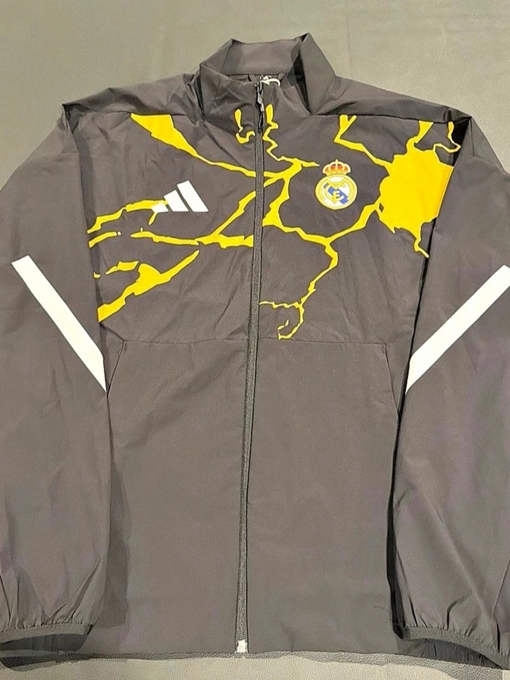 Adidas x Real Madrid x Marvel Avengers Z.N.E. Anthem Jacket JZ9150 Men's Size M